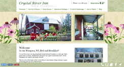 Desktop Screenshot of crystalriver-inn.com